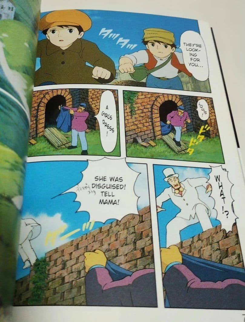 洋書マンガ 宮崎駿 ジブリ映画 フィル厶コミック 英語版シリーズ7冊セット！