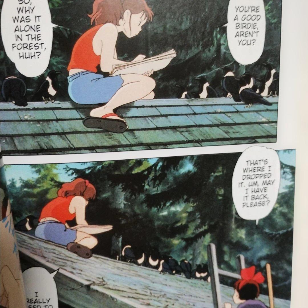 洋書マンガ 宮崎駿 ジブリ映画 フィル厶コミック 英語版シリーズ7冊セット！