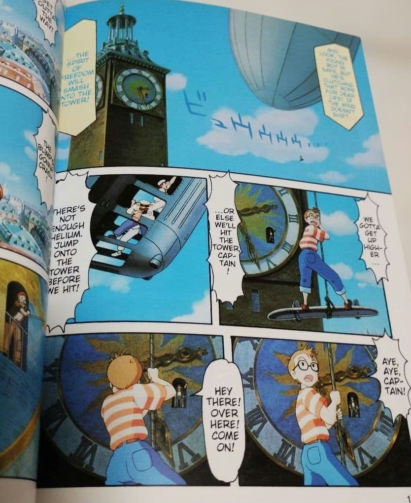 洋書マンガ 宮崎駿 ジブリ映画 フィル厶コミック 英語版シリーズ7冊セット！