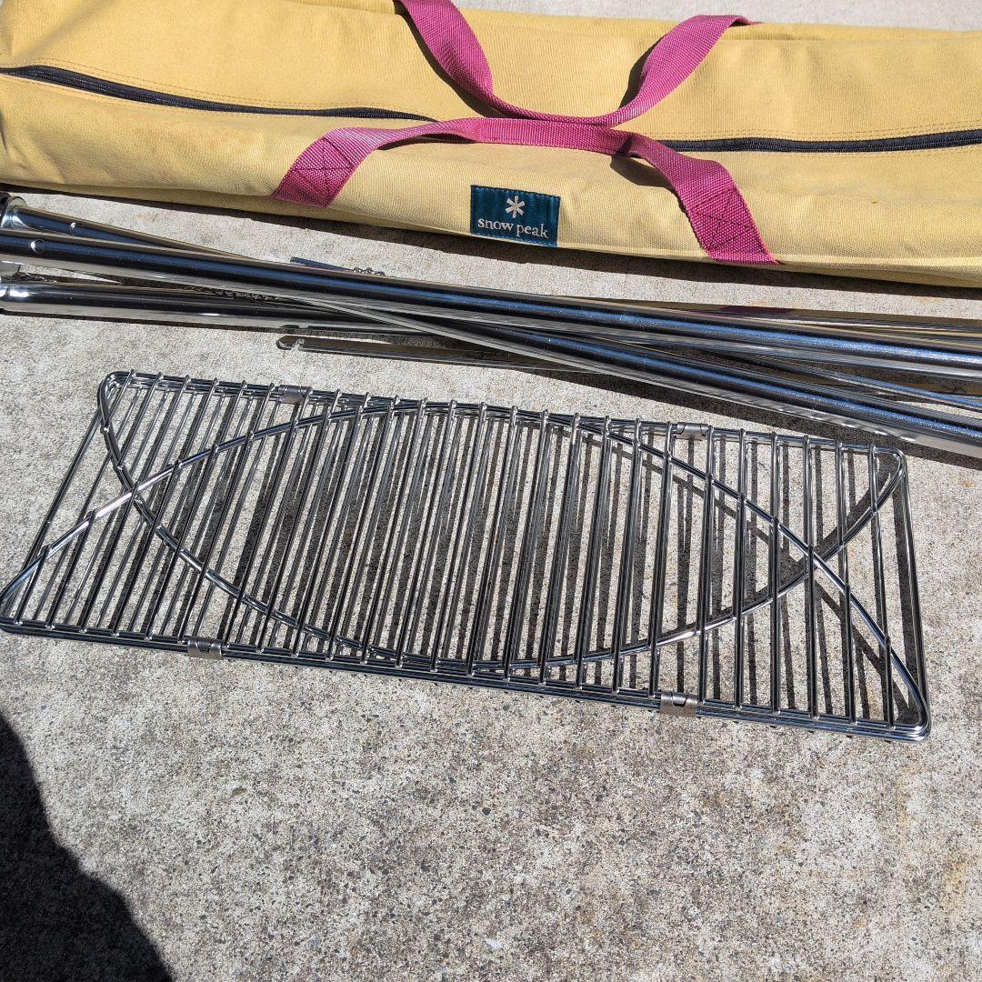 今週限定 美品 スノーピーク  peak トライポッド三脚 収納バッグ付