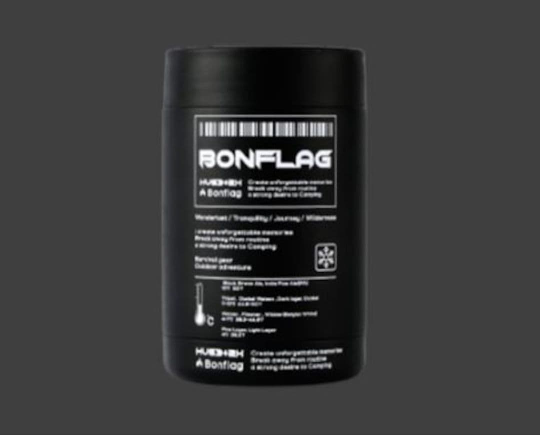 BONFRAG 缶クーラー (BK) 355ml 保温・保冷 真空ダブルウォール