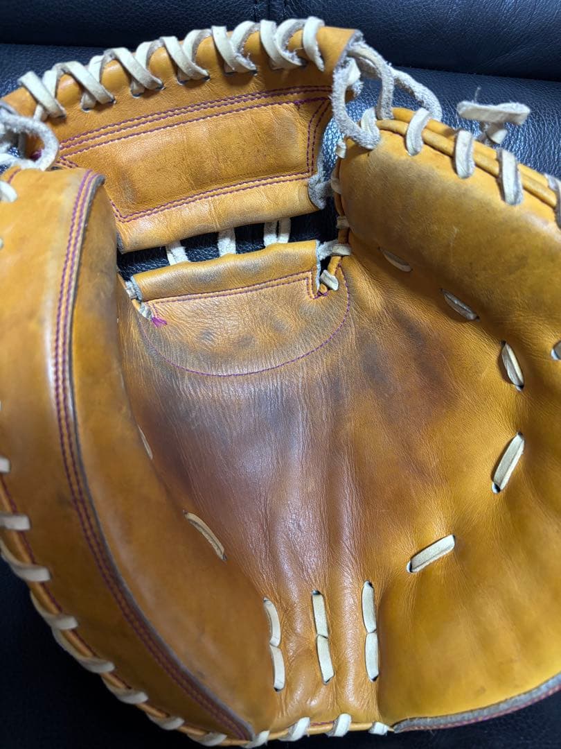 muji glove 硬式用キャッチャーミット