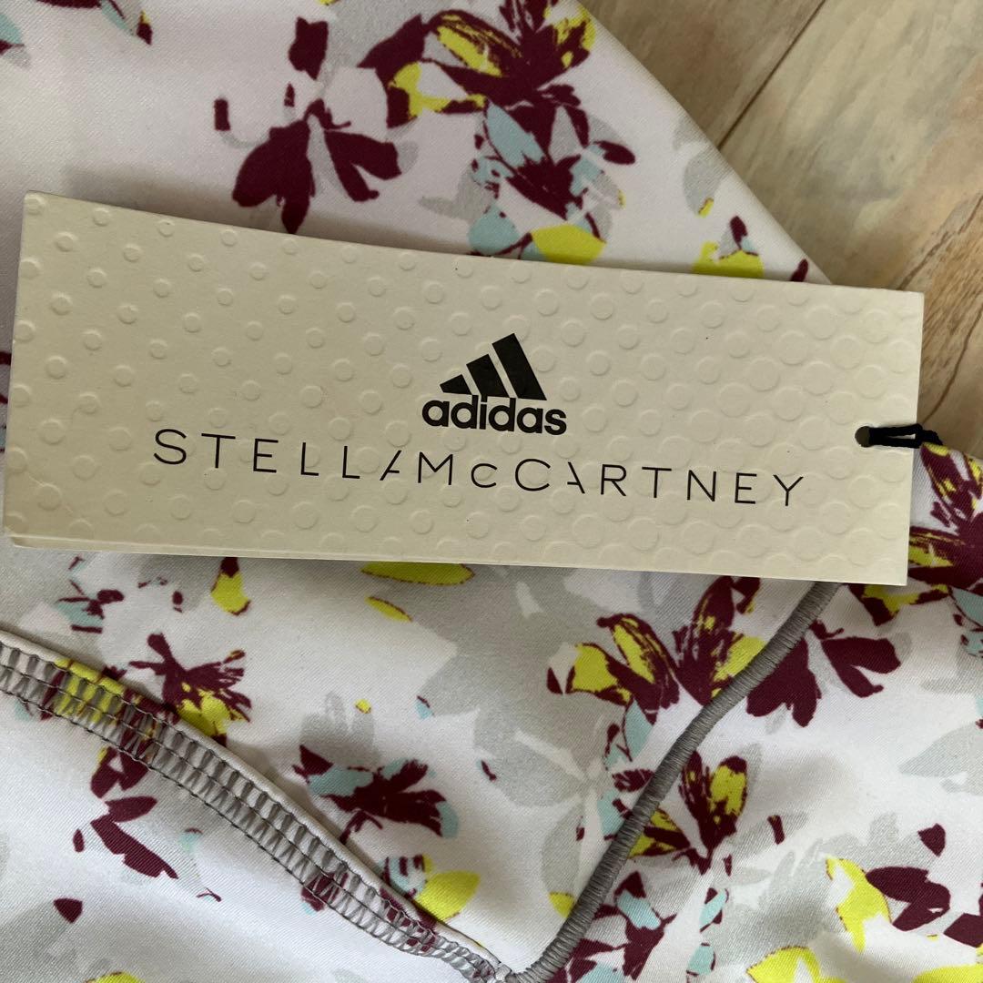 アディダスadidas×ステラマッカートニー　スパッツ　花柄フラワー　Lサイズ