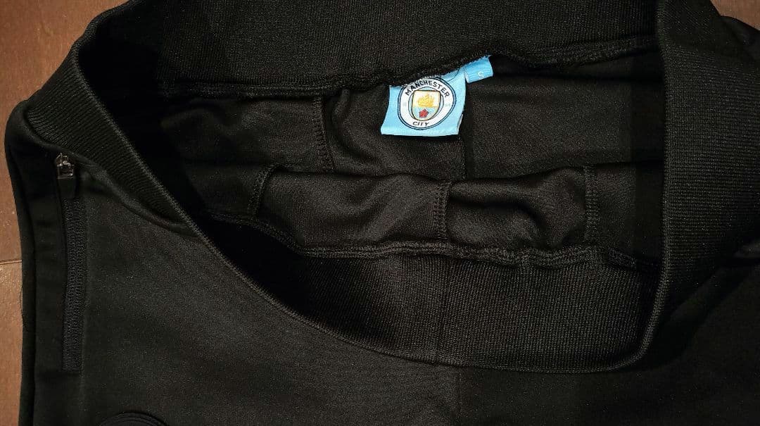 Mancity マンシティ スリムフィット トラックスーツ 上下L (UK S)