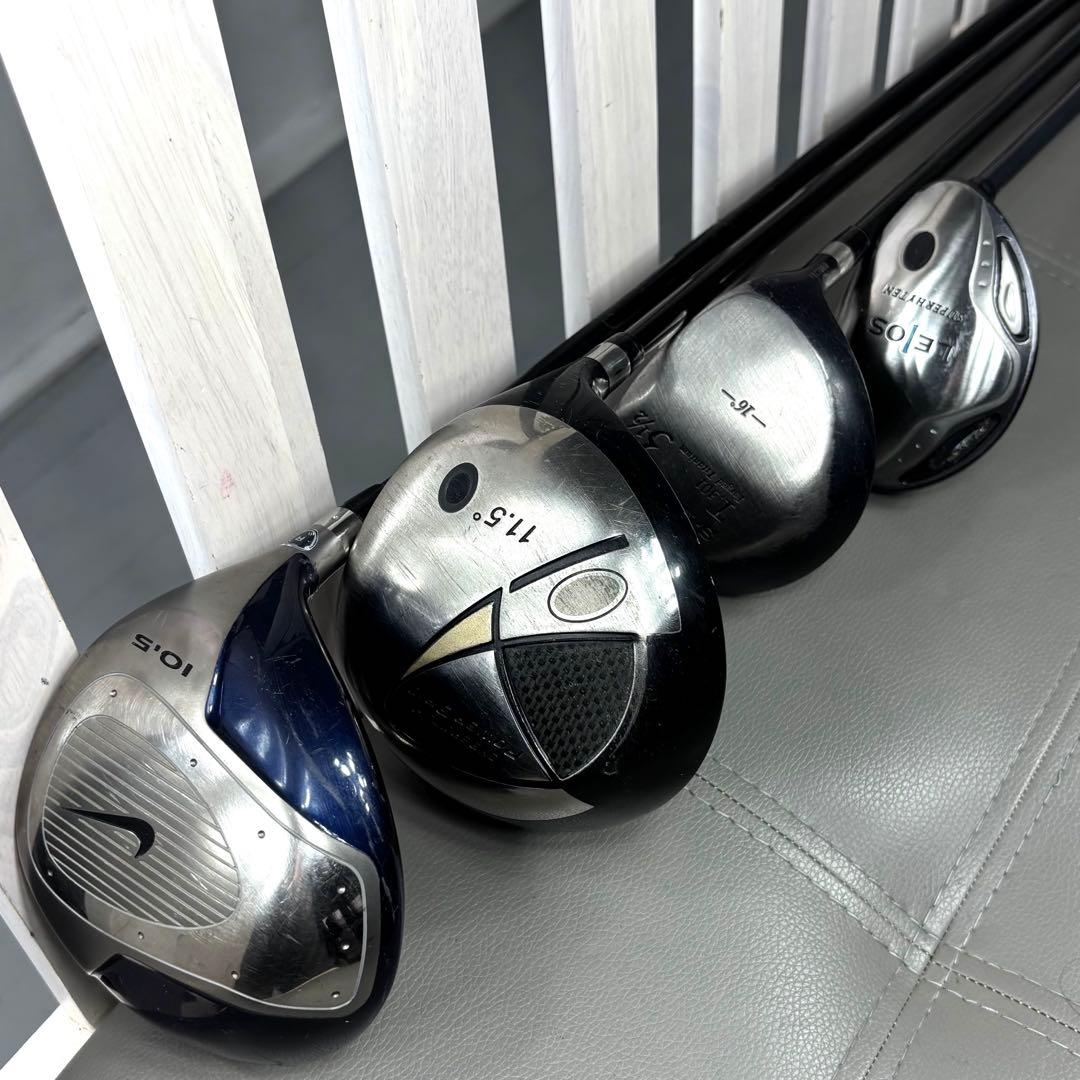 本格派 メンズゴルフクラブ 11本 フルセット ゴルフセット 豪華 お試しセット