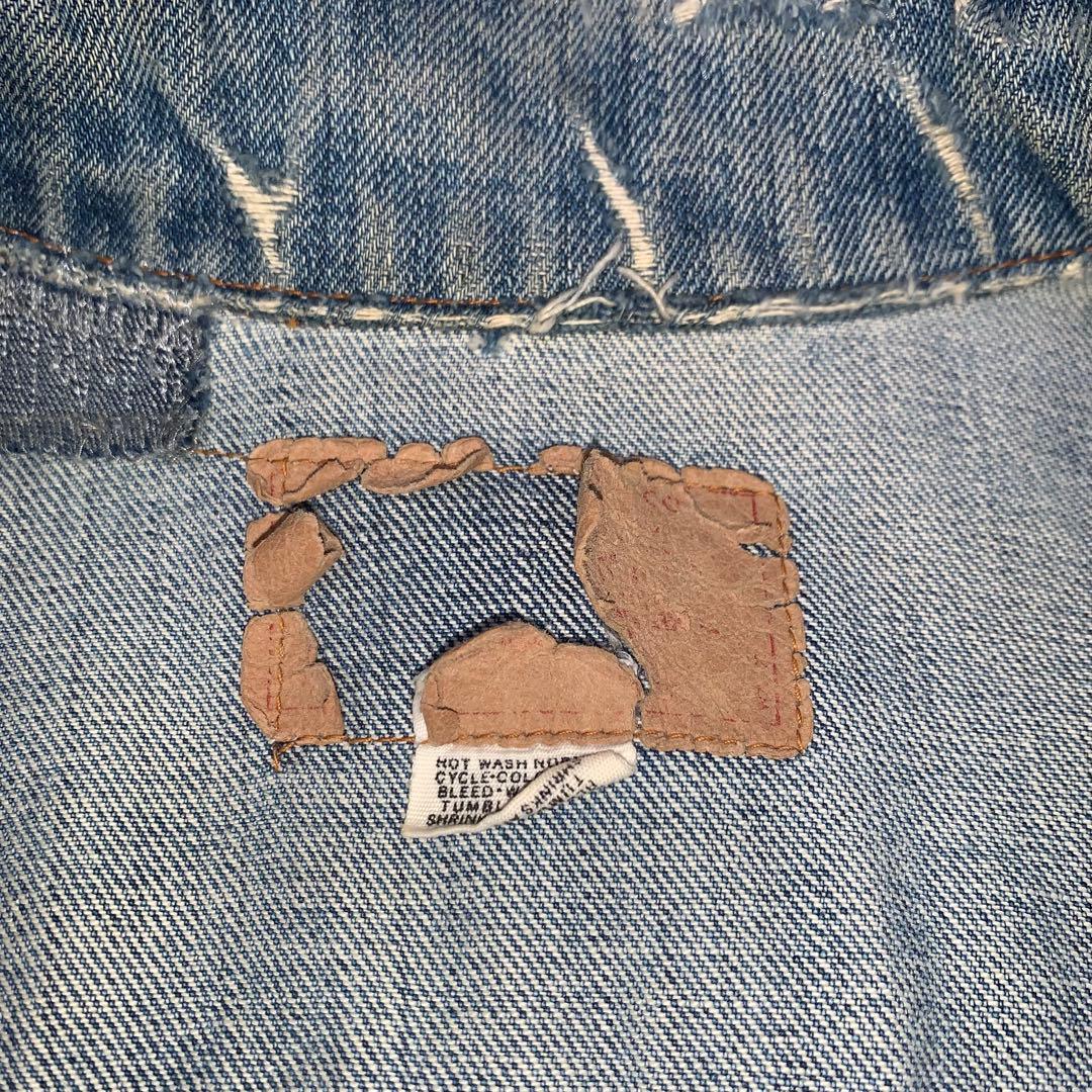 70s Levis 70505 ケアタグ デニムジャケット リーバイス Gジャン