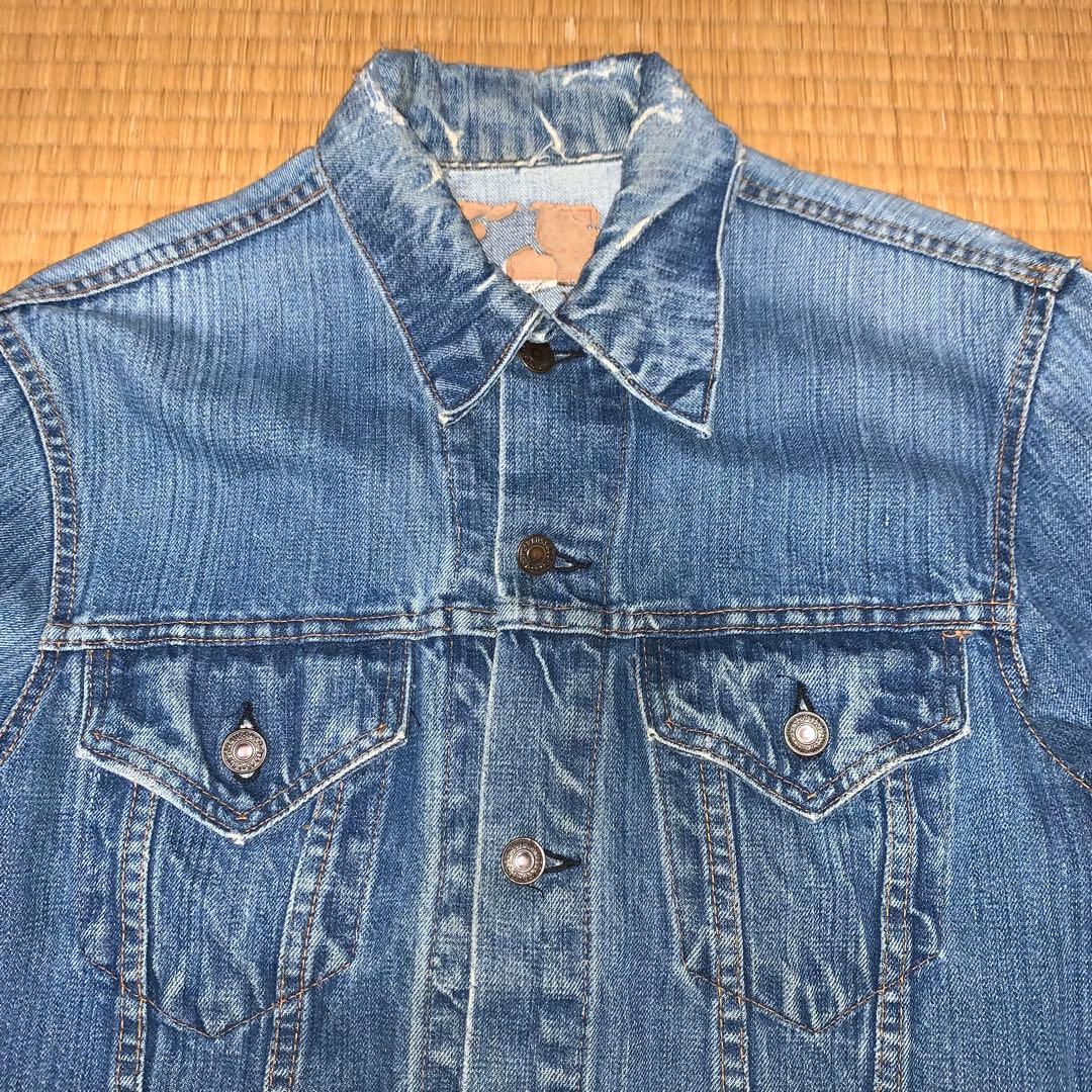70s Levis 70505 ケアタグ デニムジャケット リーバイス Gジャン
