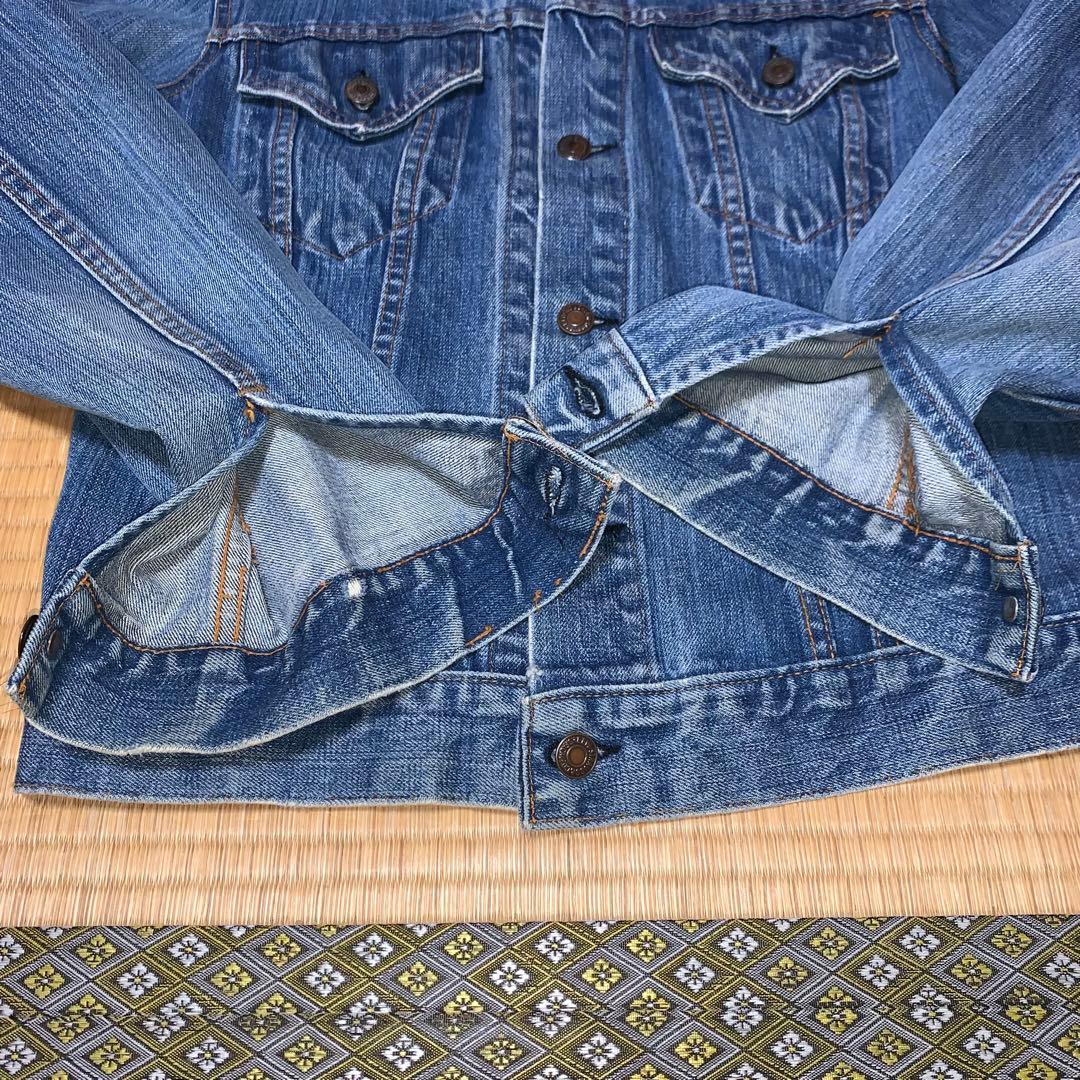 70s Levis 70505 ケアタグ デニムジャケット リーバイス Gジャン
