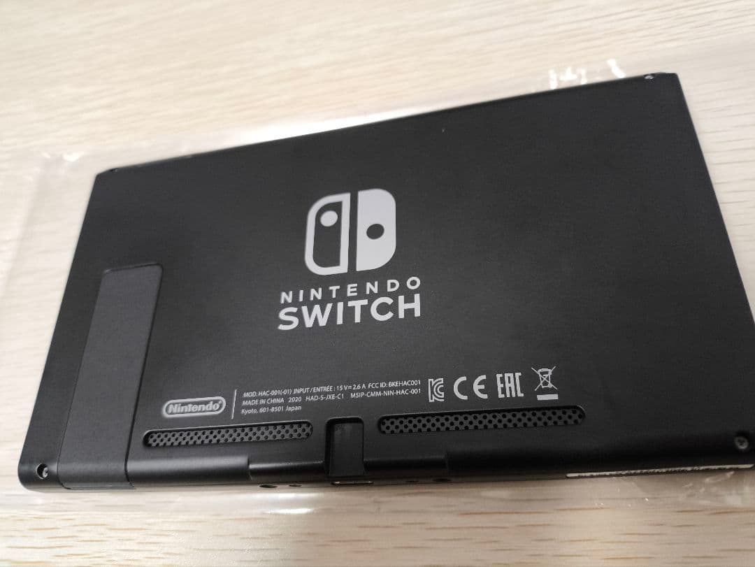 Nintendo Switch 本体 ホリパッドセット ジョイコンストラップ欠品