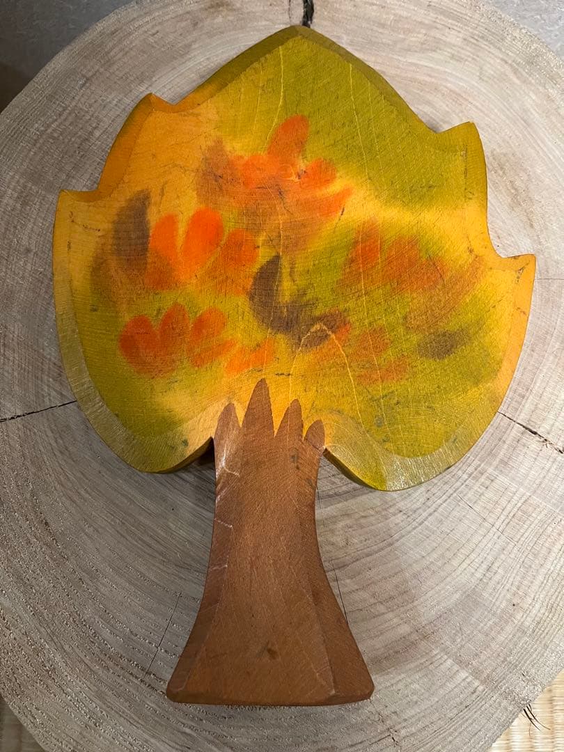 オストハイマー　秋の木　楓の木　メイプル　焼印タイプ