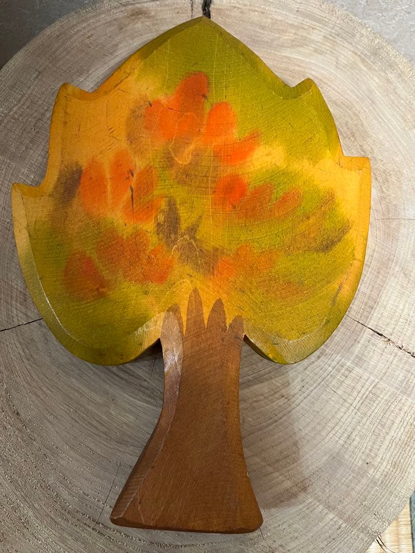 オストハイマー　秋の木　楓の木　メイプル　焼印タイプ