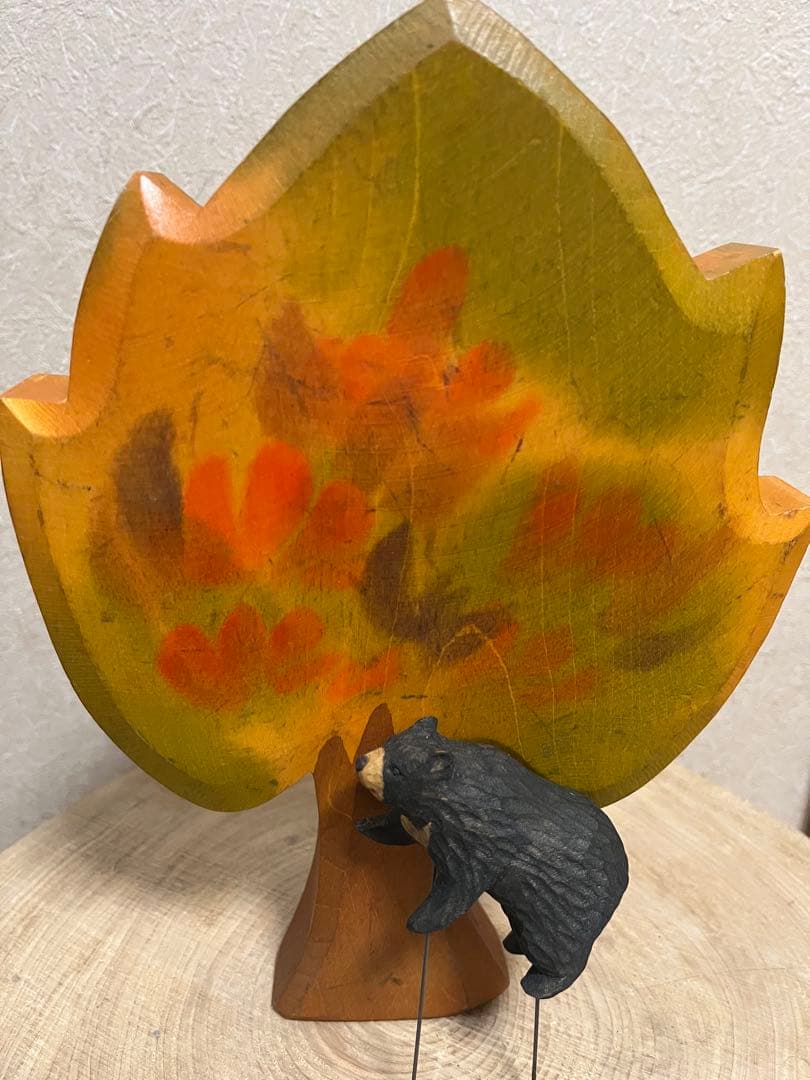 オストハイマー　秋の木　楓の木　メイプル　焼印タイプ