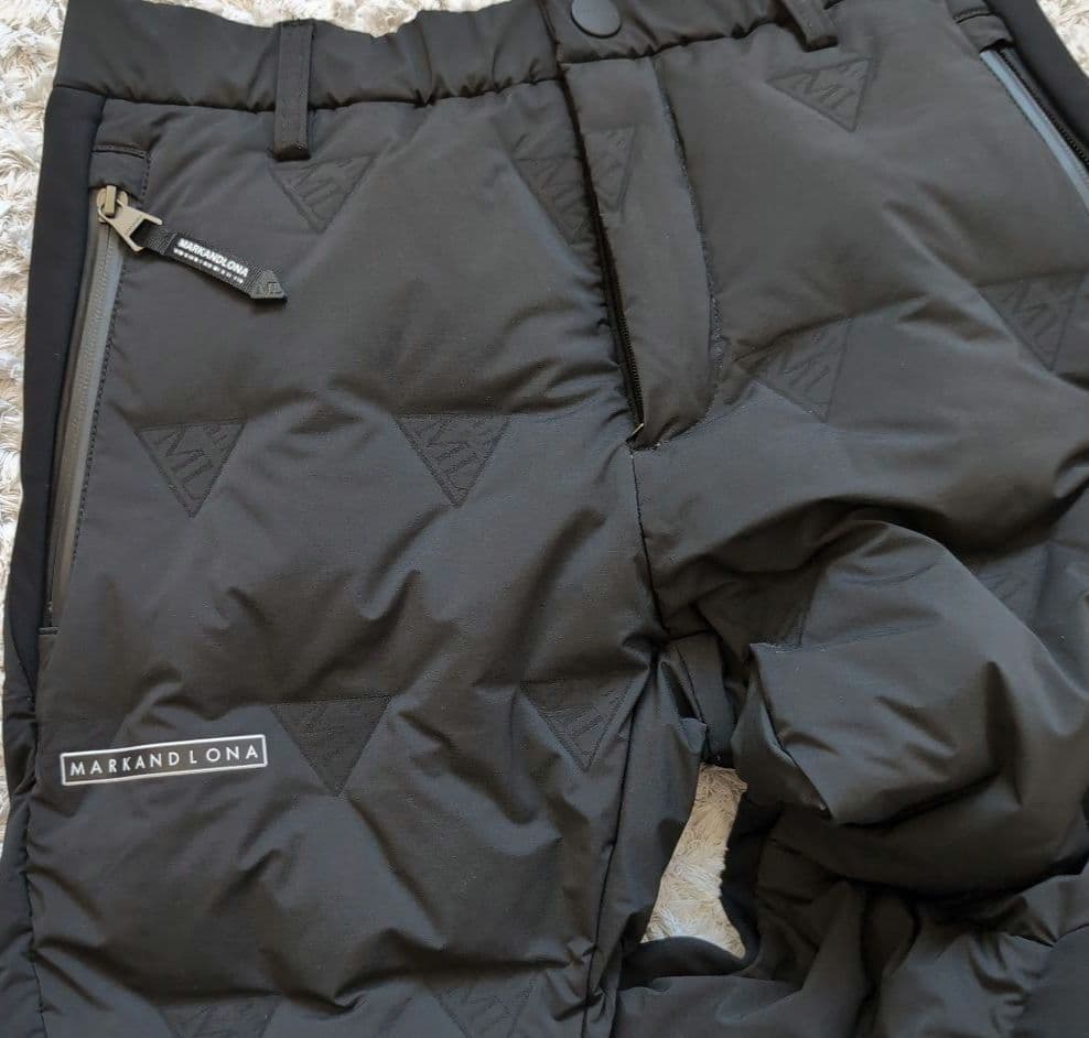 ⛳️マークアンドロナ　MARKANDLONA⛳️メンズダウンパンツ　ブラック