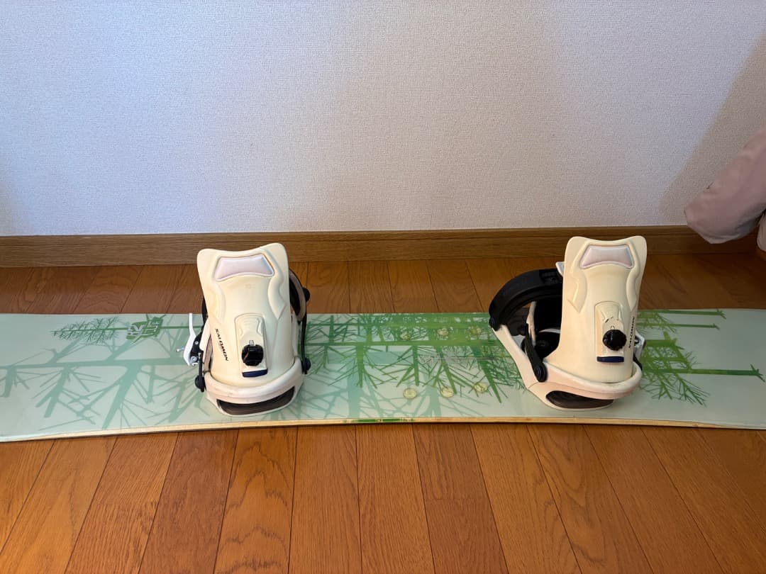 さらに値下げ‼️Ｋ2スノーボード板146cm、ビンディングセット