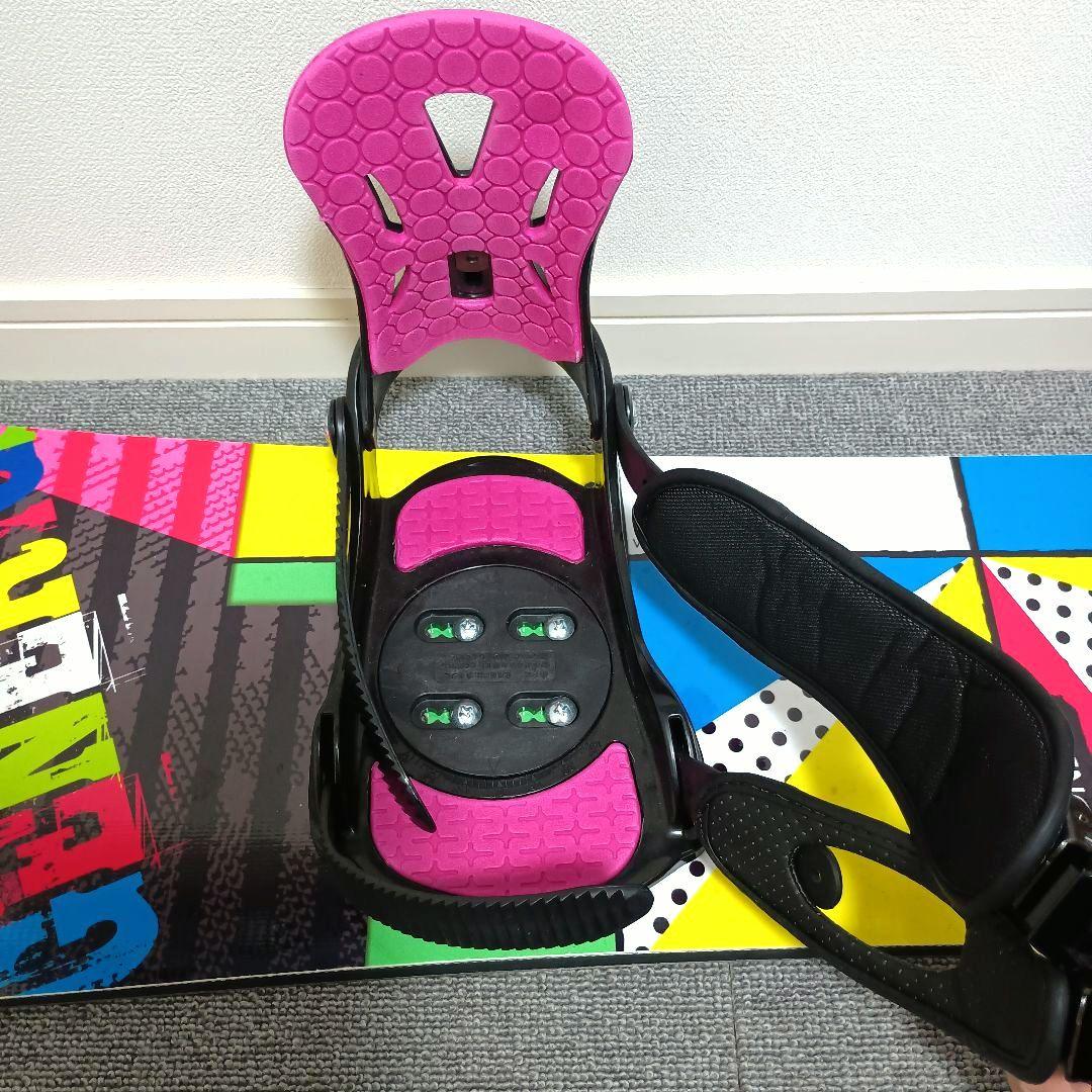 最終価格 スノーボードセット Generics 140cm IGNIO S/M