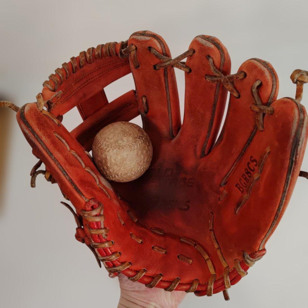 Asics アシックス 一般軟式用グローブ オールラウンド用 ゴールドステージ