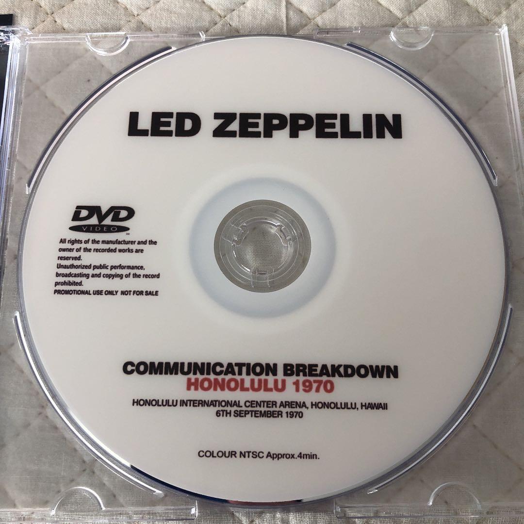 CD＋DVD！LED ZEPPELIN/ Honolulu 1970