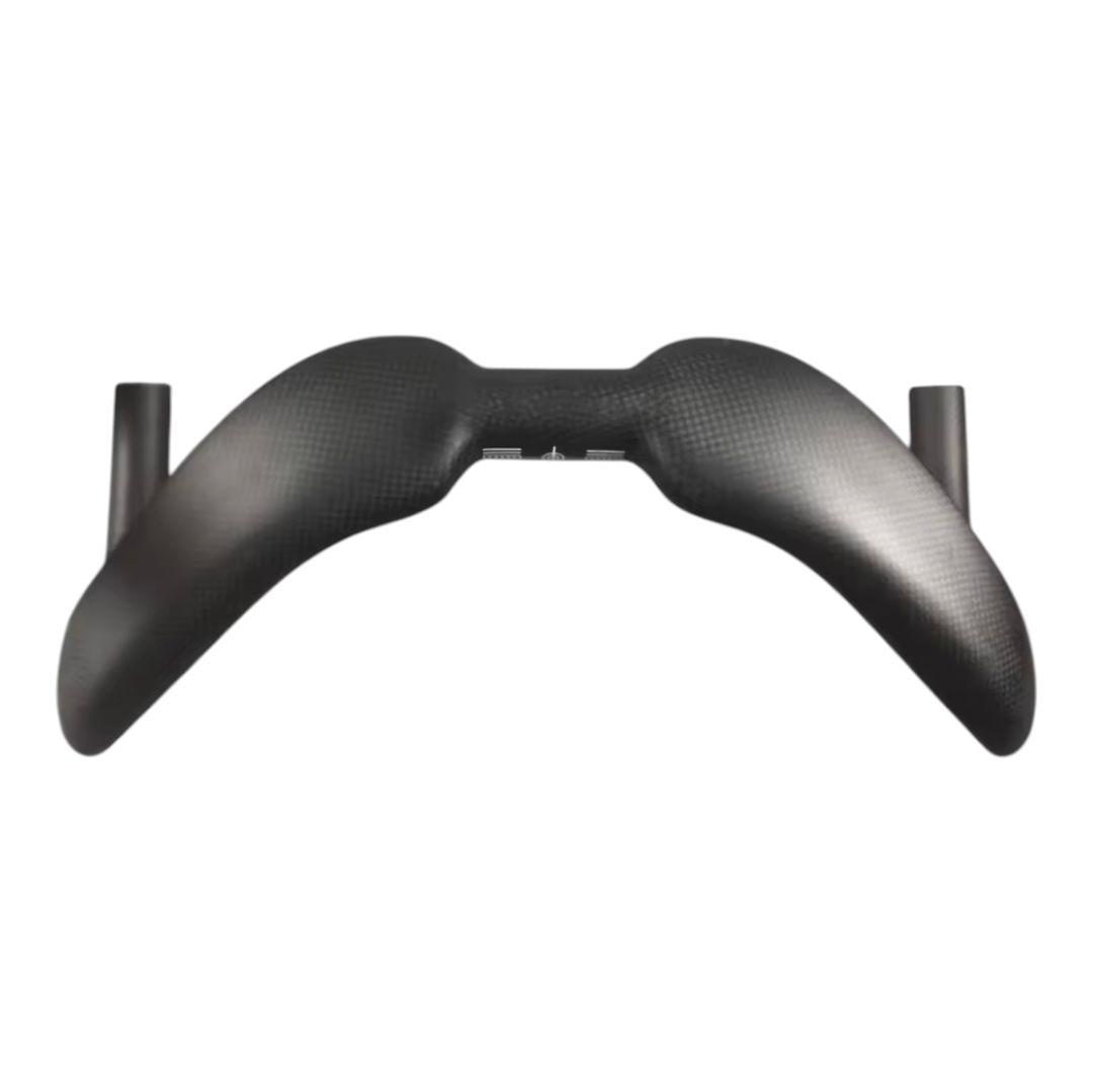 カーボンハンドル　370mm ピスト　トラックレーサー　即日発送