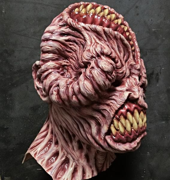 クリーチャーゾンビマスク（ハロウィン、ホラー）