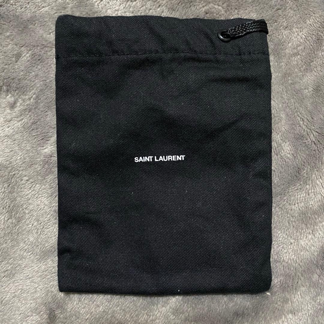 YSL サンローラン　キーケース　ブラック