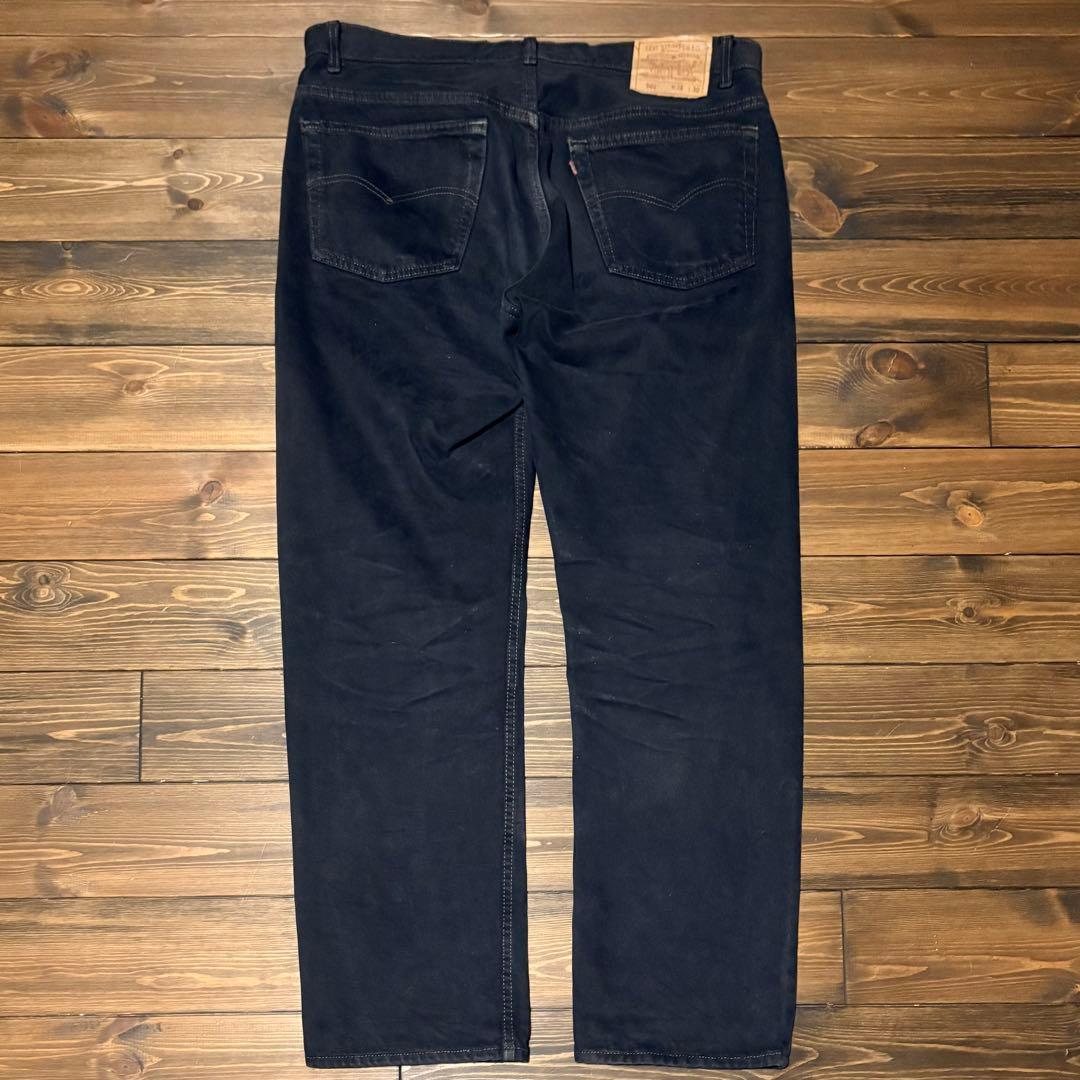 Levi's 501 90s USA製 後染め ブラック w38 大きいサイズ