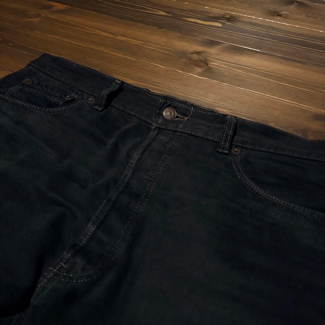 Levi's 501 90s USA製 後染め ブラック w38 大きいサイズ