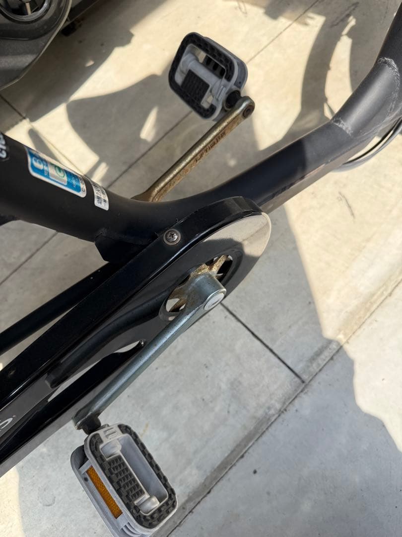 前後チャイルドシート付き非電動自転車