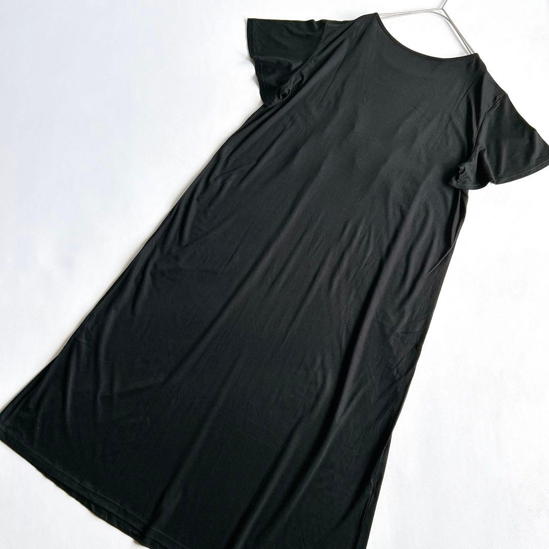 未使用★フランシュリッペ　ロングワンピース　テンセル　うさぎアップリケ　FL5