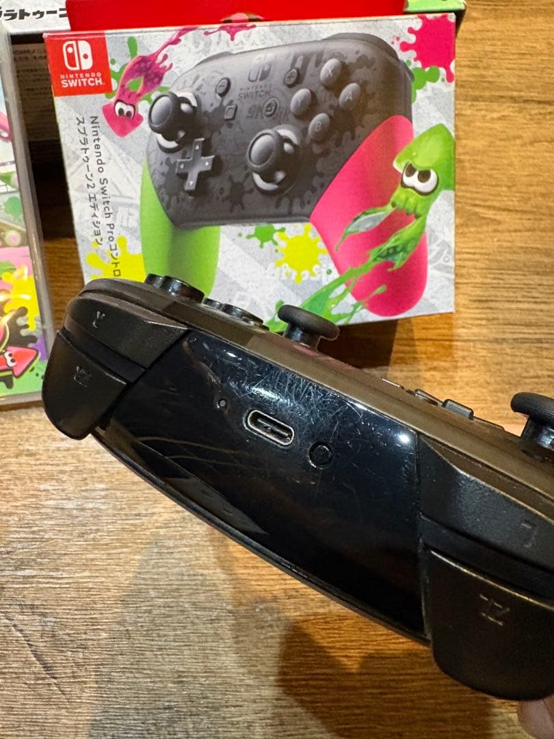 Switch スプラトゥーン2 エディション　本体　プロコン・ソフト付き