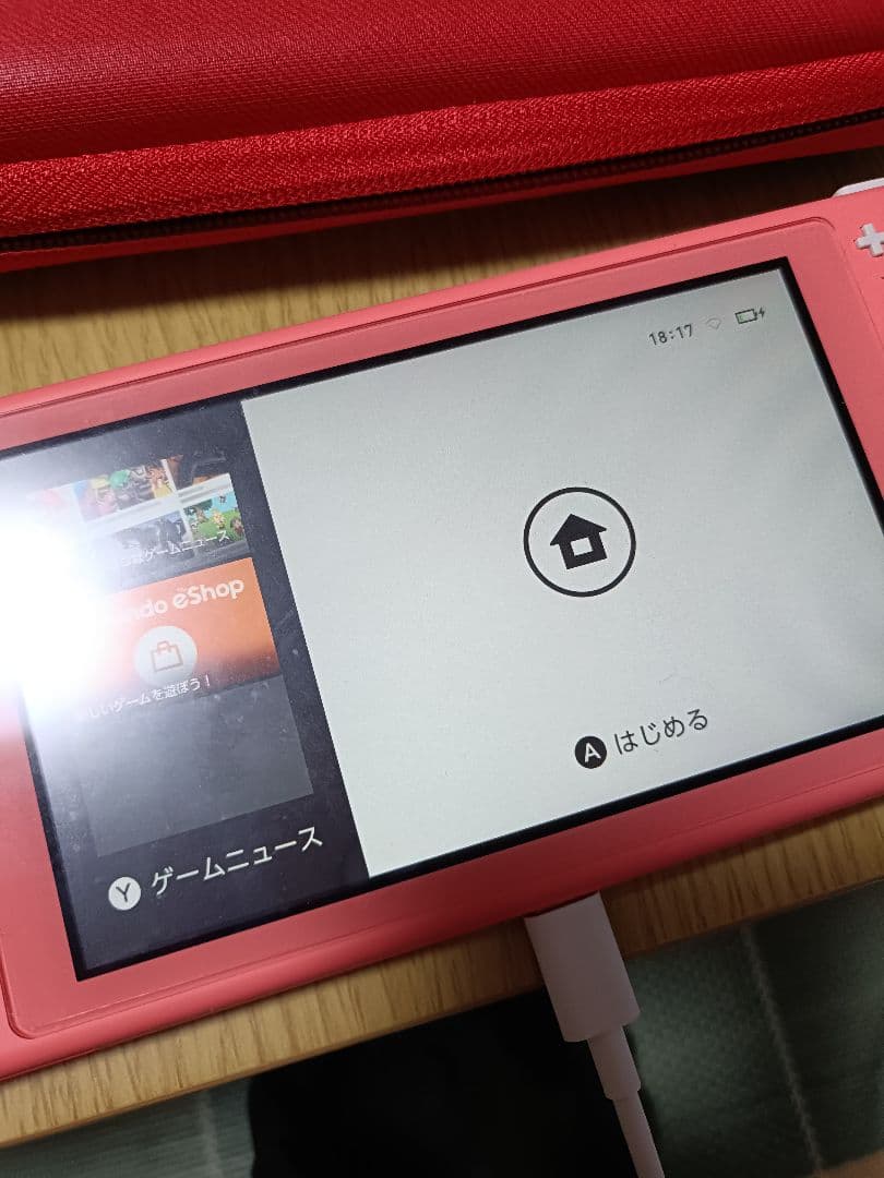 Nintendo　スイッチライト本体　コーラルピンク