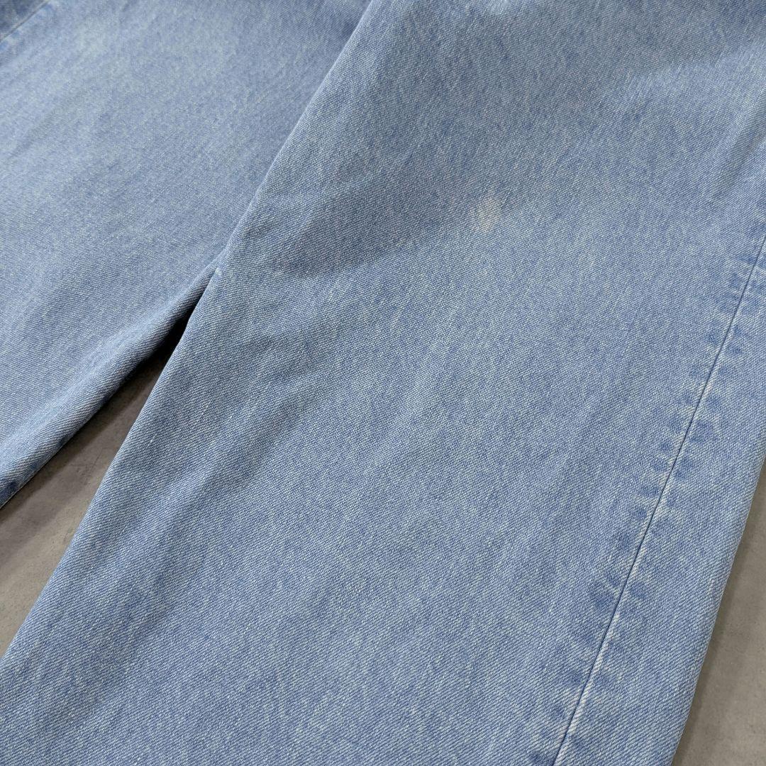 人気★美品◎スティーブンアラン　ワイドデニム　М　ブルー