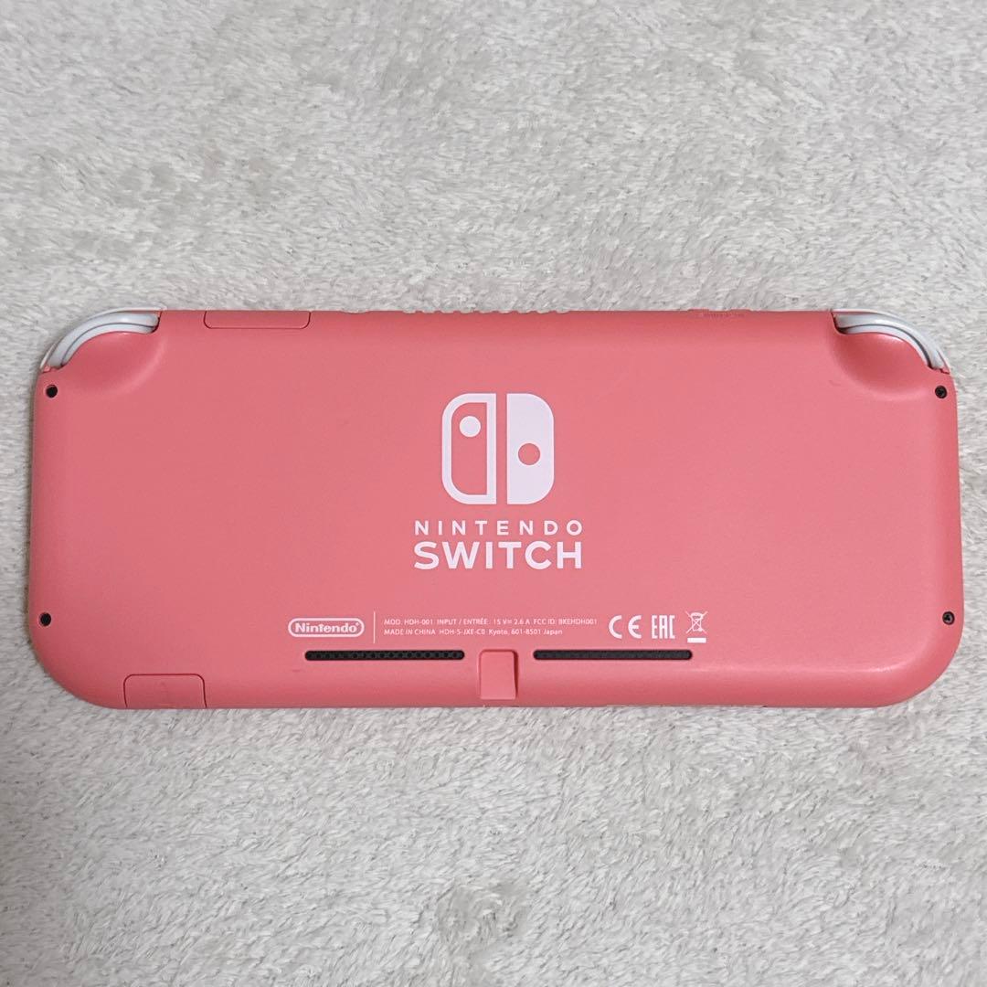 Nintendo Switch Lite ピンク 本体 ケース付 アダプター有