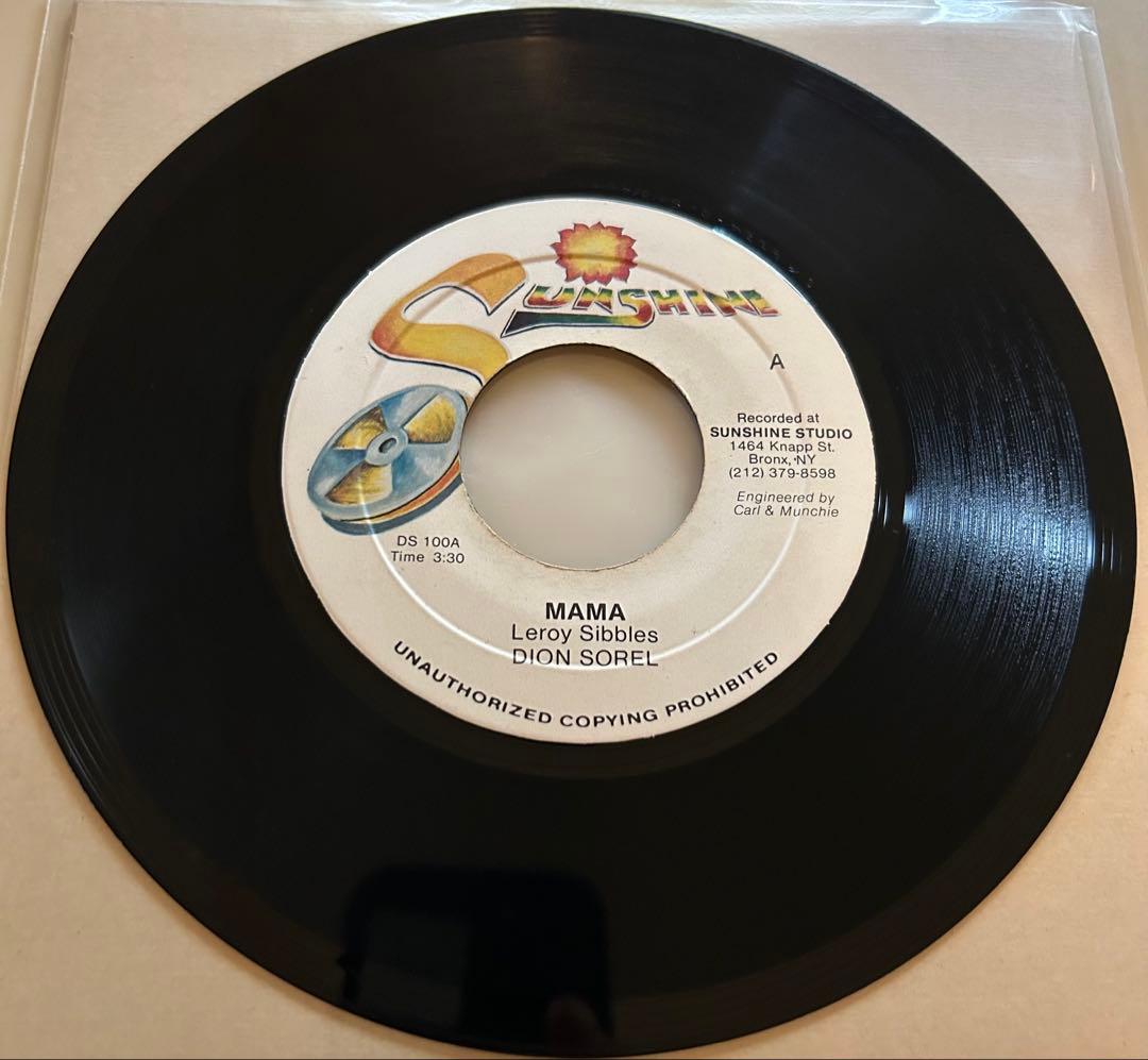 DION SOREL / MAMA ソウル　ディスコ　レゲエ