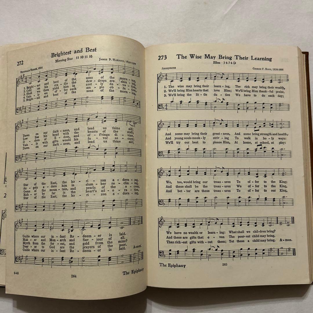 【洋書・キリスト教】海軍と陸軍の讃美歌集 ベネット編 米国製 賛美歌