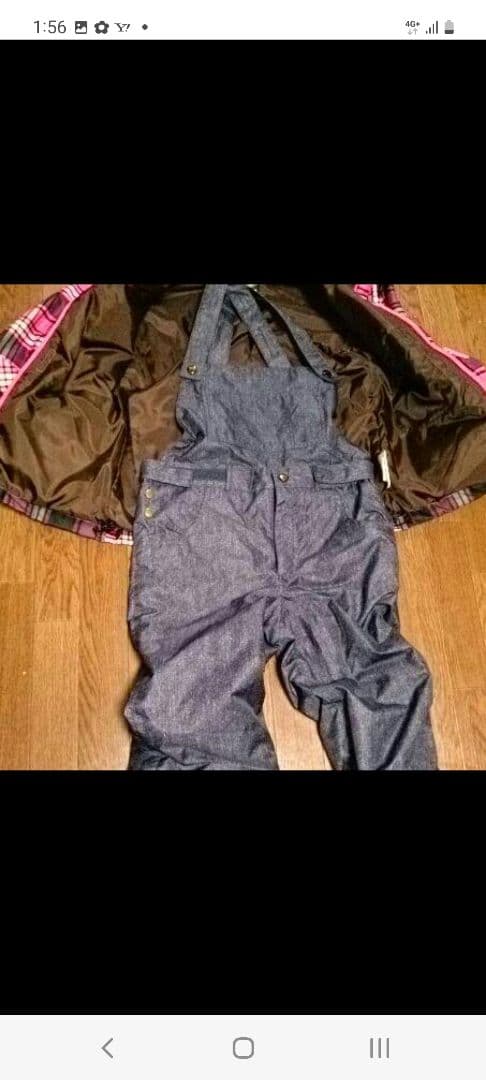 SLQ キッズスノボーウェア上下セット