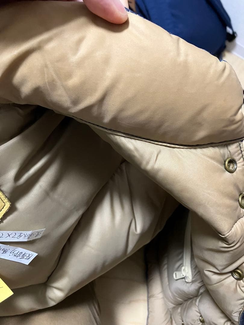 ウェアハウス　ロッキーマウンテン　ダウンベスト　サイズ38 デニム　馬革