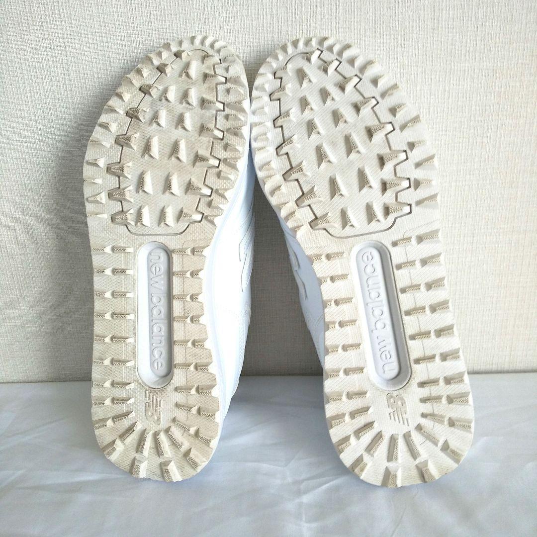 ニューバランス ゴルフシューズ BOA スパイクレス ホワイト 25cm