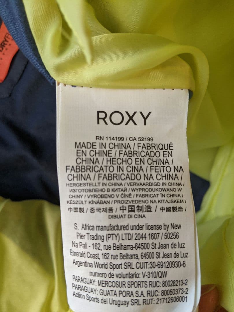 ROXY ロキシー ウェア上下セット(スノーボードウェア、スキーウェア)