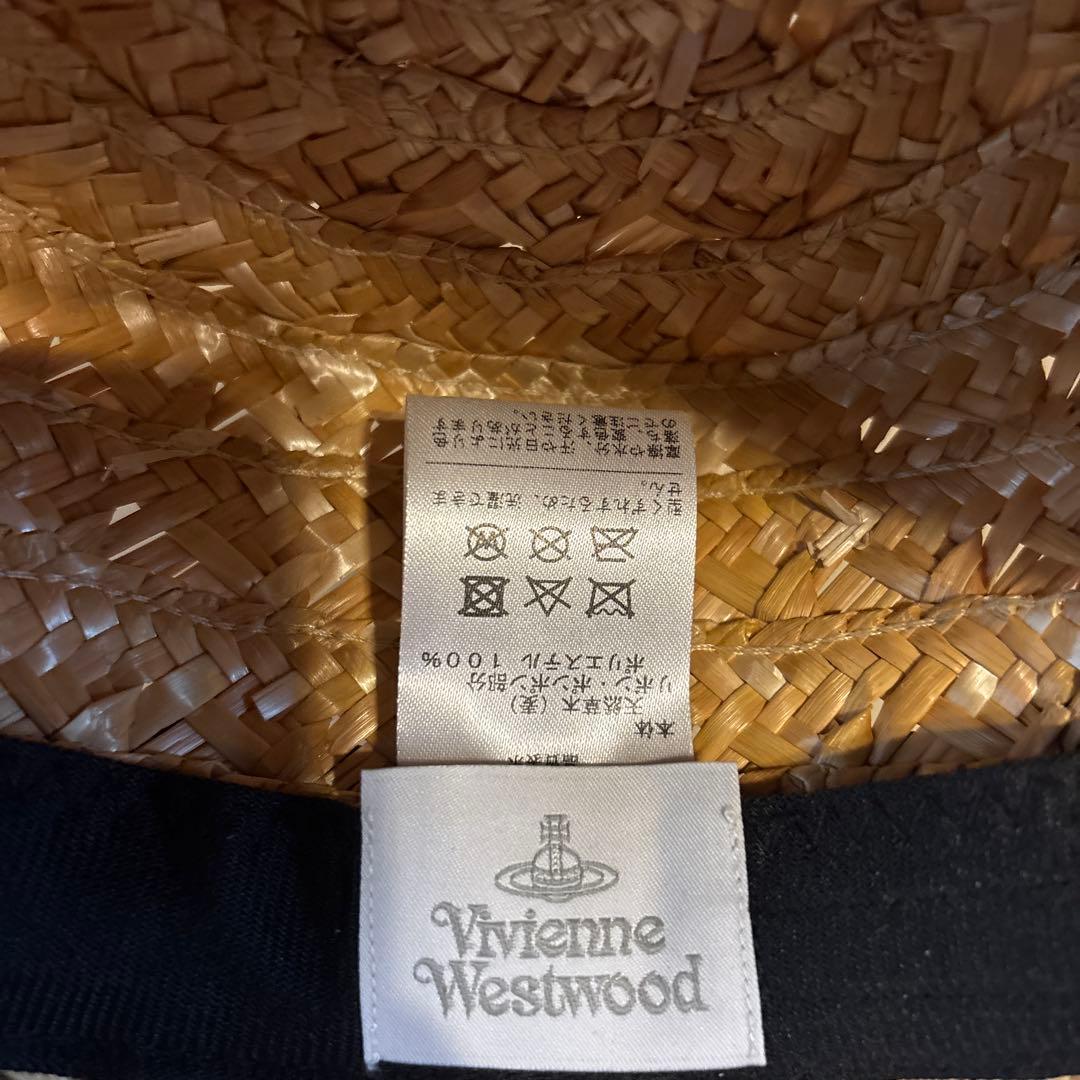 Vivienne Westwood ポンポン付き麦わら帽子