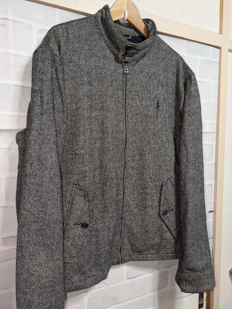 POLOラルフローレン　ジャケット　ブルゾン　スイングトップ　Ｌサイズ