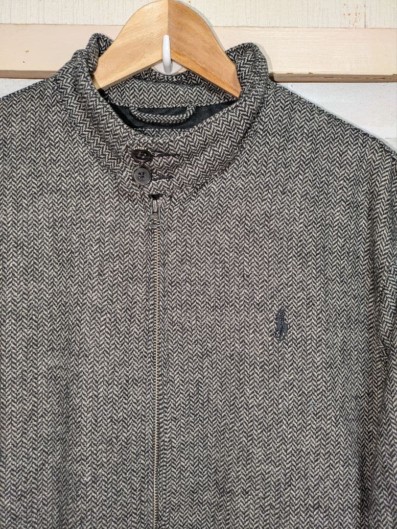 POLOラルフローレン　ジャケット　ブルゾン　スイングトップ　Ｌサイズ