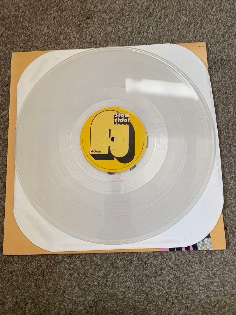 サニーデイ・サービス Slow Rider クリア盤
