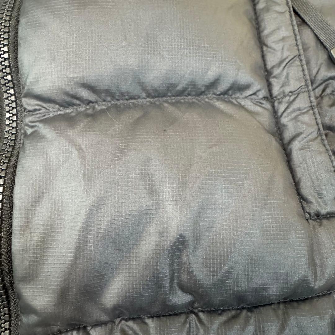 ノースフェイス ダウンベスト 海外限定デザイン ブラック メンズ XSサイズ