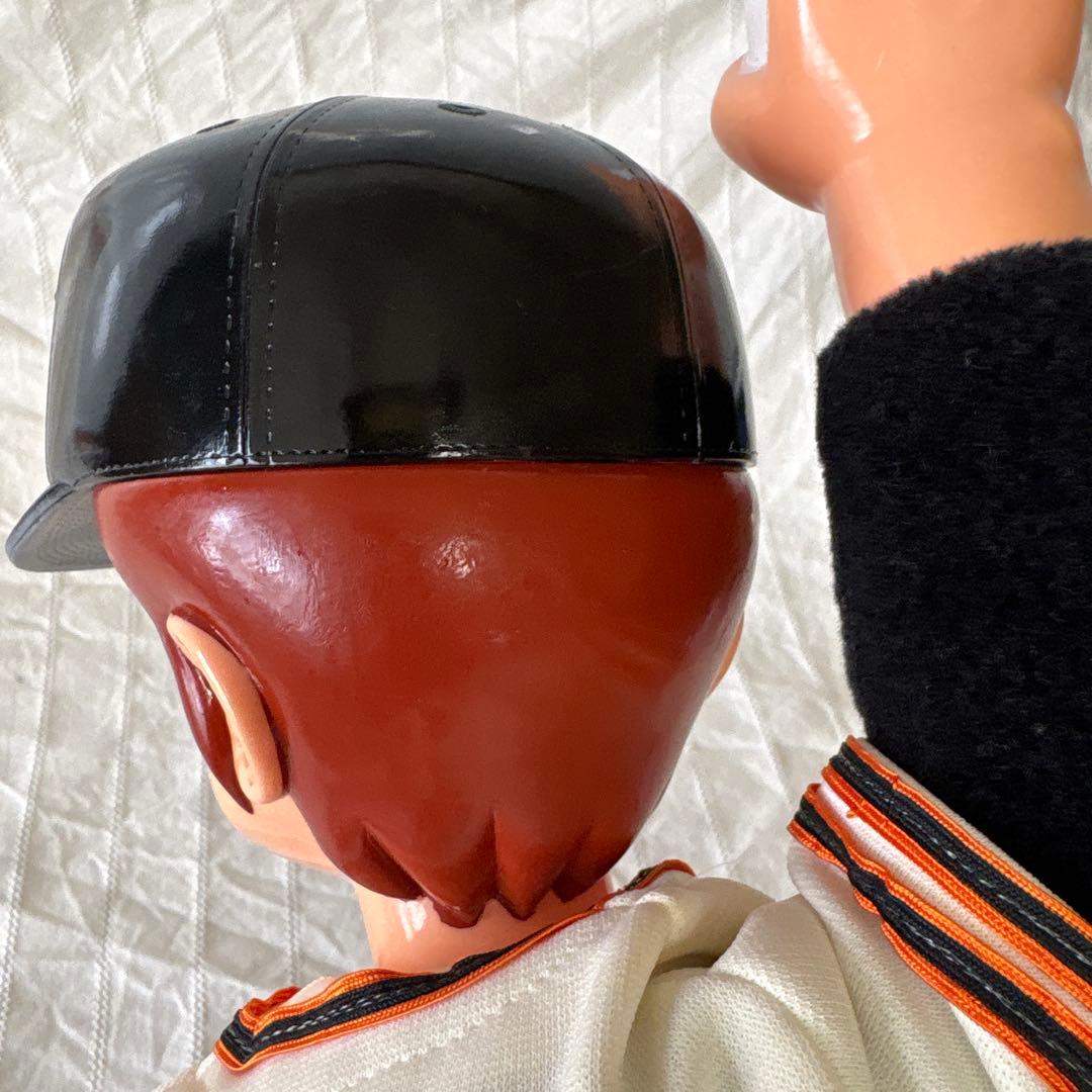 【希少】読売ジャイアンツ 当時物 フィギュアドール 背番号1/2 DOME