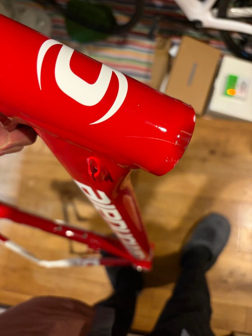 バド Cannondale CAAD10 ロードバイクフレーム ジャンク