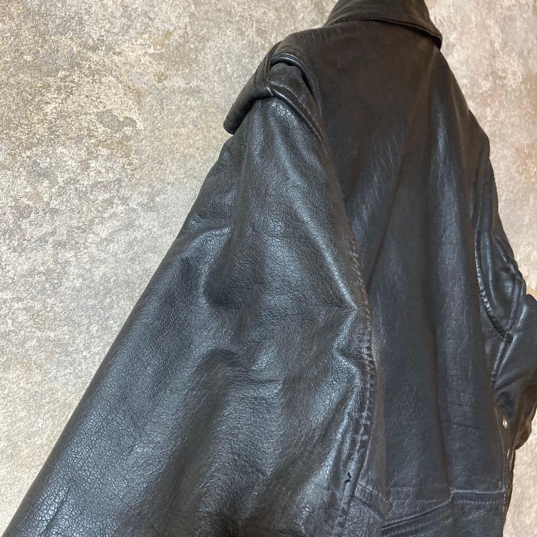 メンズ レザー ダブルライダースジャケット