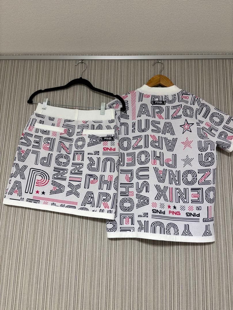 【お値引きしました】PINGアパレル　セットアップワンピース