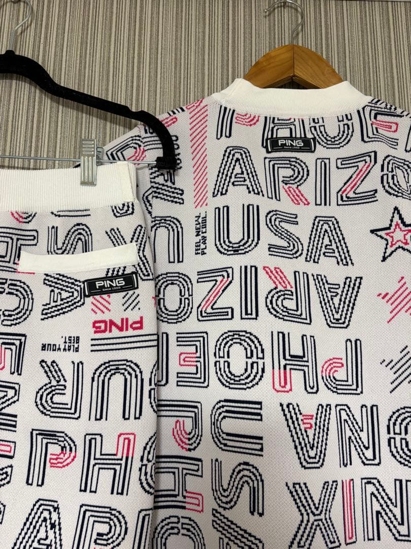 【お値引きしました】PINGアパレル　セットアップワンピース