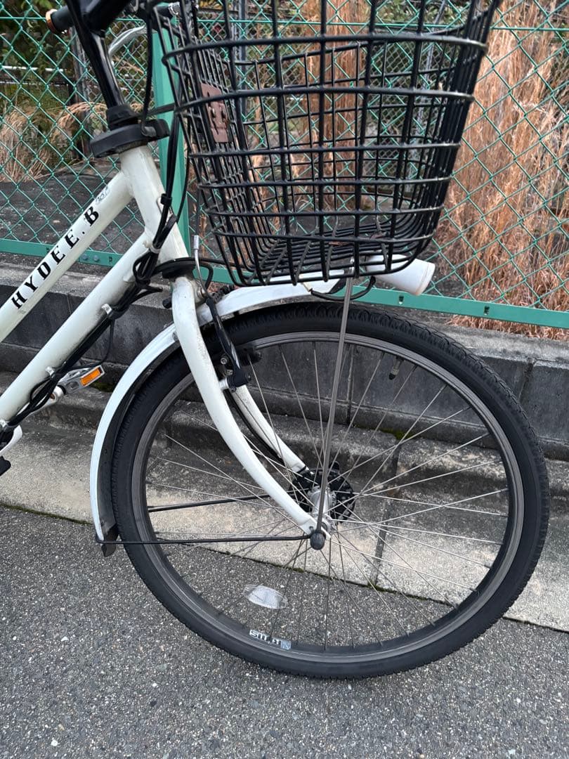 手渡し限定　ジャンク品　ブリヂストン　HYDEE B ハイディビー ホワイト