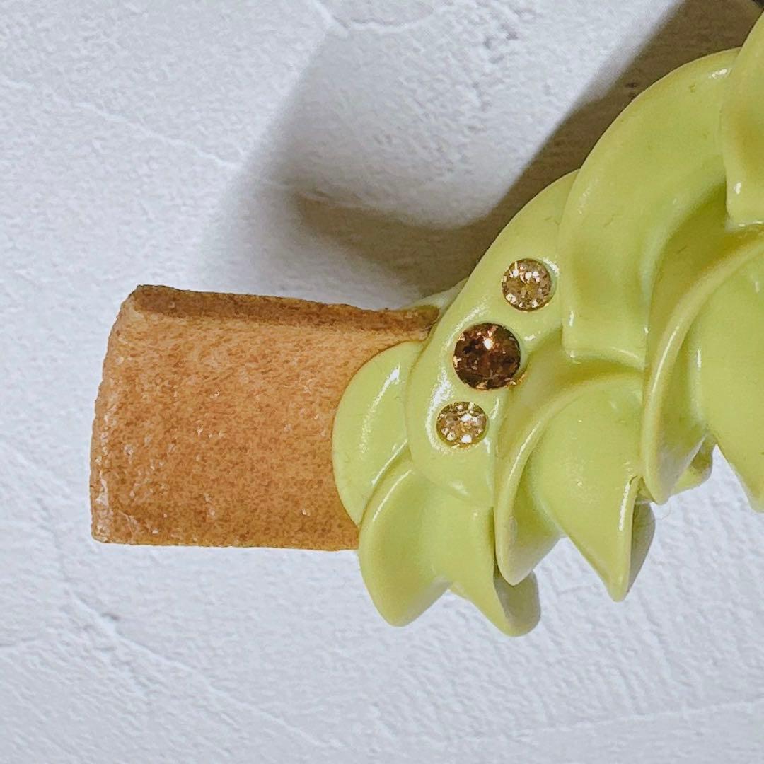 Q-pot. 八ツ橋 抹茶ホイップ バレッタ